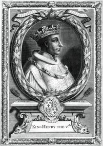Henrik V, Englannin kuningas.