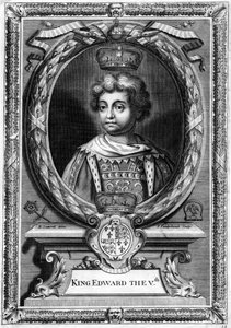 Englannin kuningas Edward V, 1470-1483.