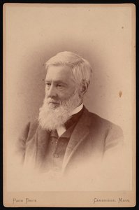 Asa Grayn muotokuva 1810-1888, maaliskuu 1887. tekijältä Pach Bros