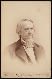 Muotokuva Elias Loomisesta 1811-1889, Vuosina 1883-1889. tekijältä Pach Bros