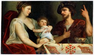 "Eumenes ja Roxana", 1600-luku tekijältä Padovanino