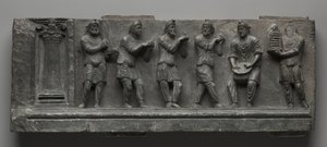 Bachlanian hätäapu, Pakistan, Gandhara, Buner Area, Varhainen Kushan-kausi (Ad 1-320) (liuske) tekijältä Pakistani School