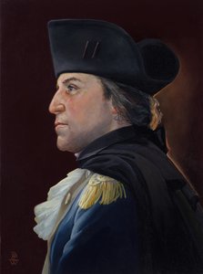 Vihollinen vastassa - George Washington, 2010 (öljy kankaalle)