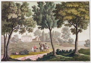 George Washingtonin talo Mount Vernonissa, Virginiassa, Yhdysvalloissa, 1820-1839