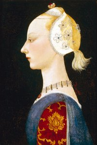 Nuori muodin nainen, 1462-1465 tekijältä Paolo Uccello