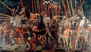 San Romanon taistelu, 1432 c1435-1440 tekijältä Paolo Uccello