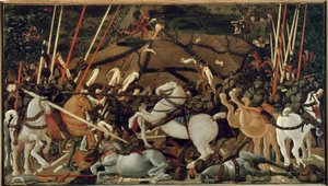 San Romanon taistelu vuonna 1432: Bernardino della Cardan syrjäytyminen tekijältä Paolo Uccello