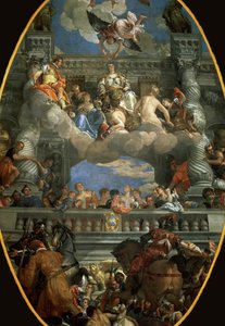 Venetsian apoteoosi, 1585. tekijältä Paolo Veronese