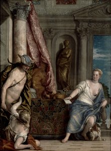 Hermes, Herse ja Aglauros, n. 1576-84 tekijältä Paolo Veronese