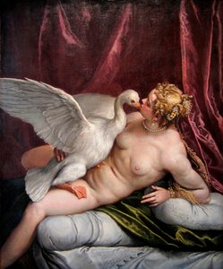 Leda ja joutsen, 1585