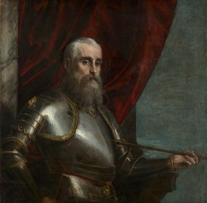 Agostino Barbarigon muotokuva noin vuoden 1571 jälkeen. tekijältä Paolo Veronese