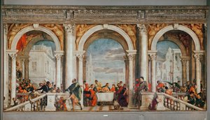 Juhla Levin talossa tekijältä Paolo Veronese
