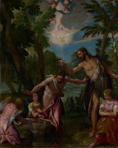 Kristuksen kaste tekijältä Paolo Veronese and workshop