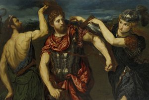 Mercury ja Minerva aseistivat Perseuksen tekijältä Paris Bordone