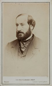 Emile Augierin muotokuva 1820-1889.