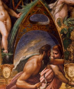 Actaeonin seuralaiset Dianan myytistä ja Actaeonista tekijältä Parmigianino
