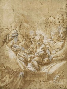 Ympärileikkaus, 1500-luvun ensimmäinen puolisko. tekijältä Parmigianino