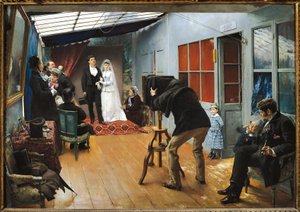 Häät Valokuvaajan luona tekijältä Pascal Adolphe Jean Dagnan Bouveret