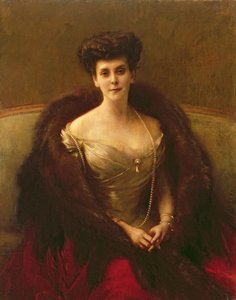 Muotokuva prinsessa O.V. Paley (kreivitär Hohenfelsen), 1902-04