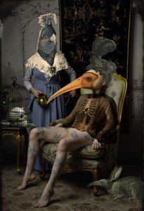 Surrealistiset lintuhahmot