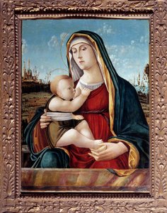 Madonna del Latte (maalaus, n. 1496-1504) tekijältä Pasqualina da Venezia