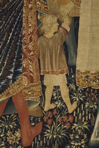 Pastranan kuvakudos. 1400-luvun loppu (kuvakudos).