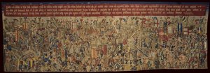 Pastranan kuvakudokset, Tournain valmistus, luultavasti Passchier Grenierin työpajasta, n. 1471 - 1475 (kuvakudos).