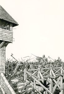 Normannien valloitus: joukot etenevät Thamesia pitkin (gouassia paperille).