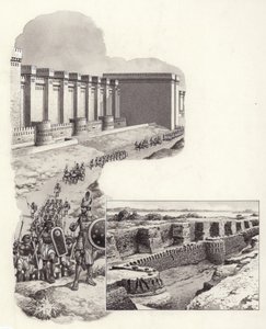 Buhenin linnoitus (guassi paperille)