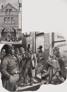 Pelastusarmeija (guassi paperille)