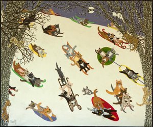 Holding On, 2011 (akryyli kalikolle)