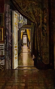 Palazzo Pitti, Firenze (väri litho)
