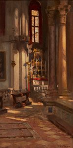 San Zaccaria, Venetsia (öljy kankaalle)