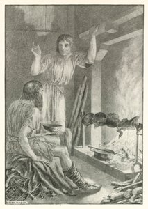 Kuvitus Homeroksen Odysseiaan (litografia)