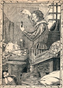 Guy Fawkes valmistelee hidasta ottelua, 1902 tekijältä Patten Wilson
