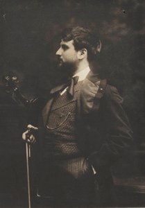 Viulisti ja säveltäjä Joan Manén y Planasin muotokuva 1883-1971, n. 1910. tekijältä Pau Audouard