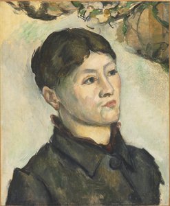 Madame Cézannen muotokuva tekijältä Paul Cézanne