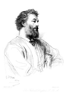 Sir Frederic Leighton, brittiläinen taiteilija, 1880-1882.