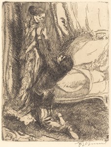 Coquette, 1900. tekijältä Paul Albert Besnard