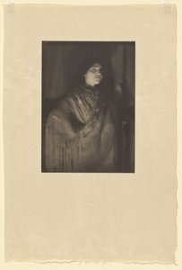 Muotokuva Rose Cohenista espanjalaisessa huivissa / Rose Cohen, espanjalainen huivi tekijältä Paul B. Haviland