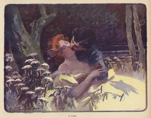The Kiss (väri litho)
