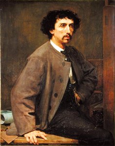 Charles Garnier (1825-98) 1868 (öljy kankaalle) tekijältä Paul Baudry