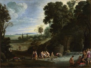Diana ja Callisto, 1620-luku tekijältä Paul Brill