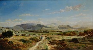 Hills lähellä Allauchia, 1862