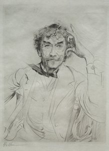 James MacNeill Whistler tekijältä Paul Cesar Helleu