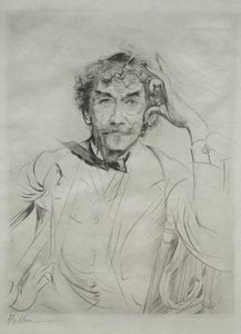 James MacNeill Whistler, 1897. tekijältä Paul Cesar Helleu