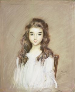 Elben markiisin tytär, n. 1901 tekijältä Paul Cesar Helleu