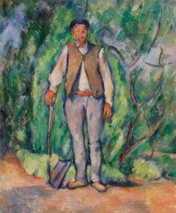 Puutarhuri (puutarhuri) tekijältä Paul Cézanne