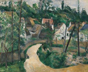 Mutkitteleva tie tekijältä Paul Cézanne