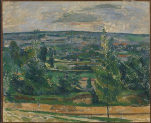 Maisema Jas de Bouffanista tekijältä Paul Cézanne
